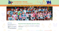 Desktop Screenshot of motylek-ul.cz